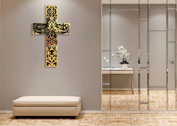 Cross Wall Art As Christian Wedding Party Gifts