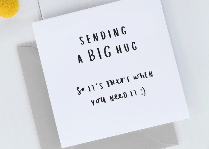 Hug Card As Card Ideas For Father's Day