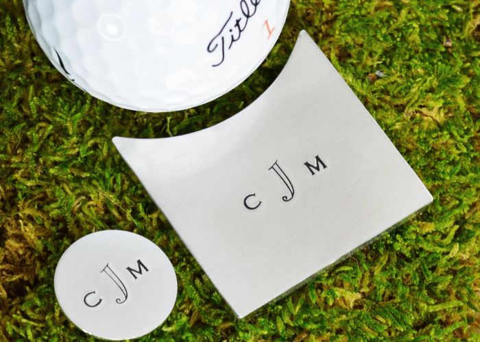 Personalized Golf Ball Marker Set As Golf Father's Day Gifts