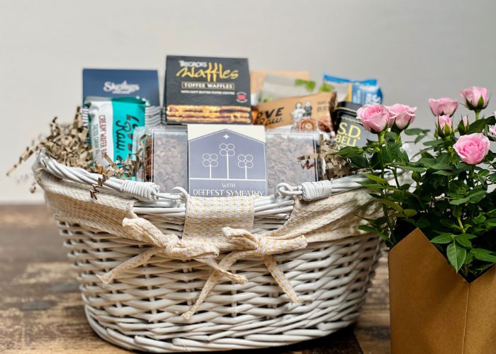 Comfort and Remembrance Basket As In Memory Of Mom Gifts