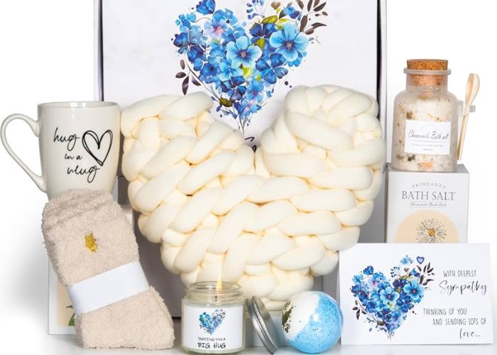 Memorial Spa Basket As Memorial Gifts For Loss Of Mother