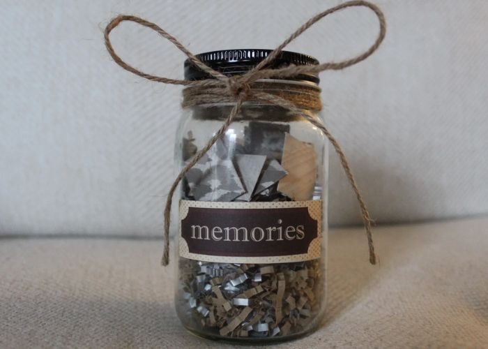 Memory Jar As Memorial Remembrance Gifts