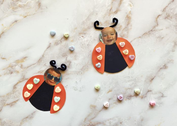 Love Bug Magnets As Mother's Day Gifts From Preschoolers