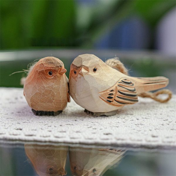 Handcrafted Wooden Birds - Cute Gift Ideas For Bird Lovers