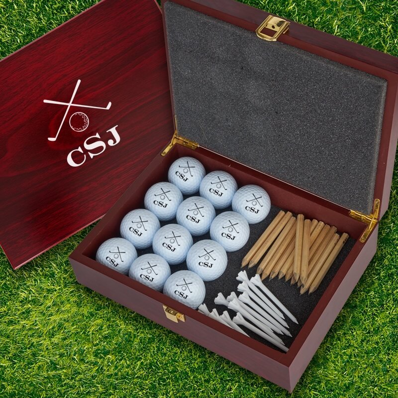 Personalized Golf Ball Gift Set - Birthday Gift For Brother