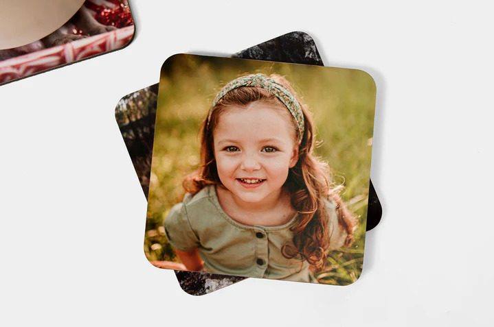 Photo Coasters - Creative Gifts For New Grandpa