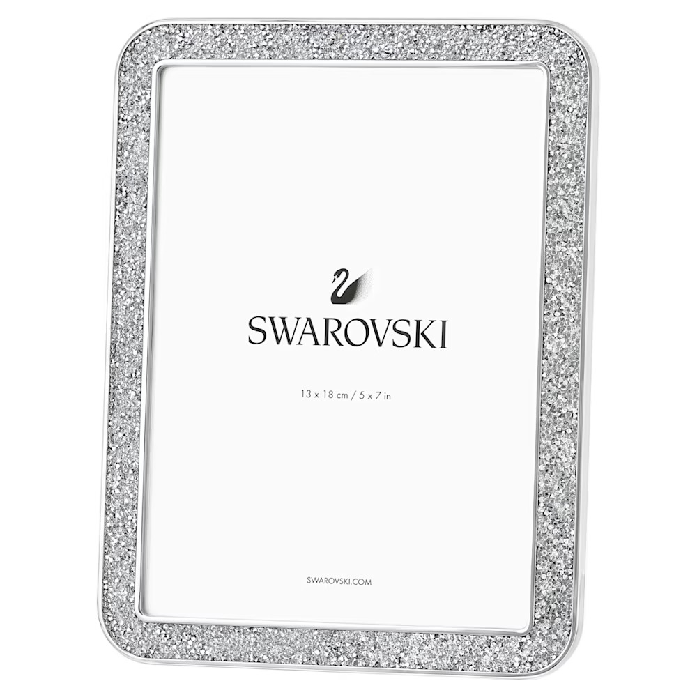 Swarovski Embellished Picture Frame - Personalized Wedding Gift Crystal