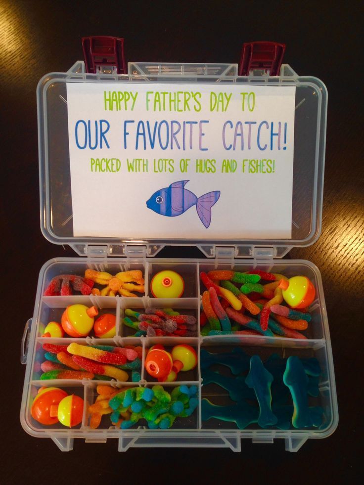 Swedish Fish Tackle Box - Fathers Day Ideas For Preschoolers