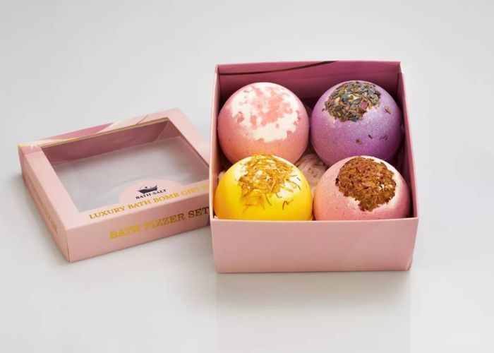 Luxurious Bath Bombs Set As Gifts For New Mom