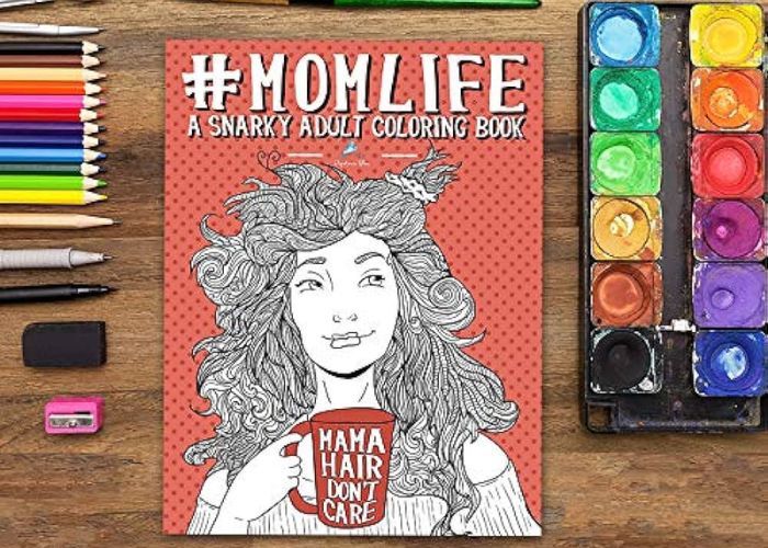 "Mom Life" Coloring Book As Gifts For New Moms After Birth