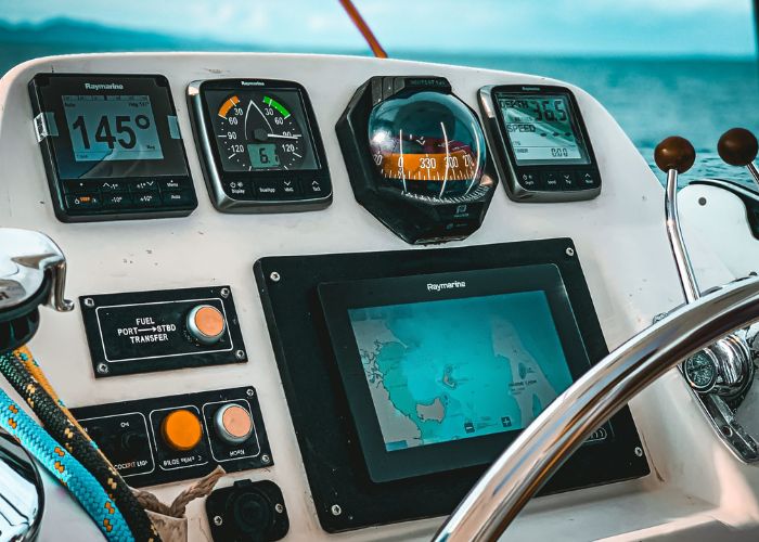 Marine GPS Navigator As Boat Gifts For Dad