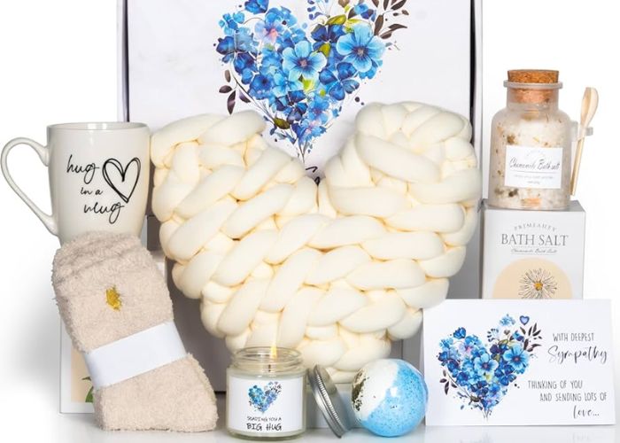 Sympathy Gift Basket As Memorial Gift For Loss Of Son