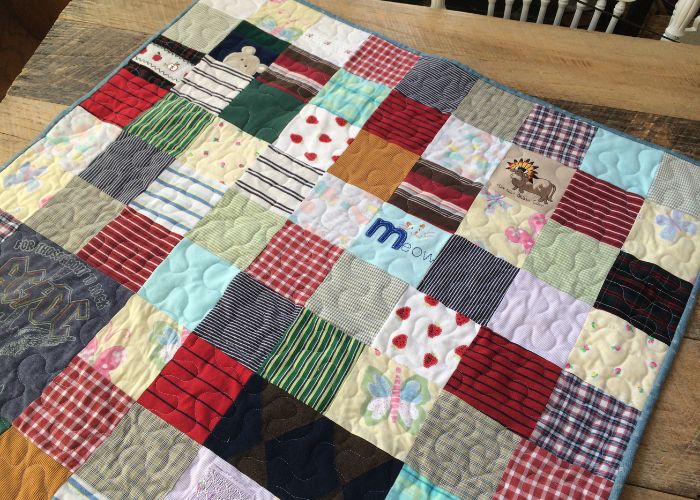 Memory Quilt As Dad Memorial Gifts